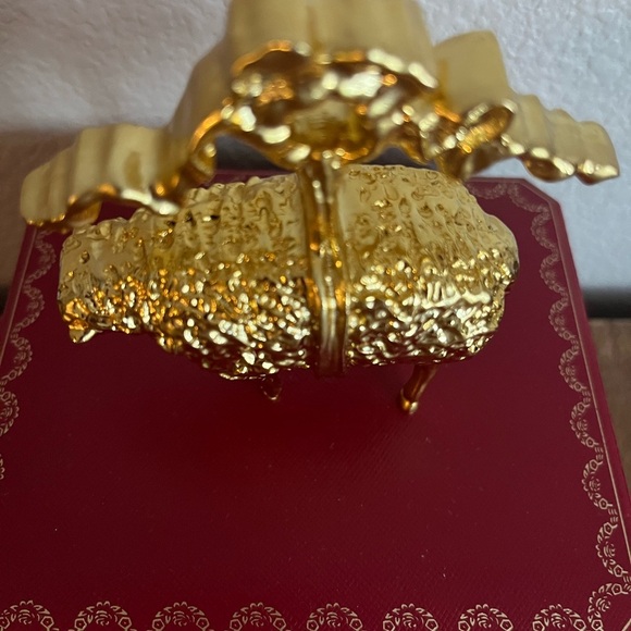 BROOKS BROTHERS gold sheep ornament ❤️💛 - Picture 4 of 4